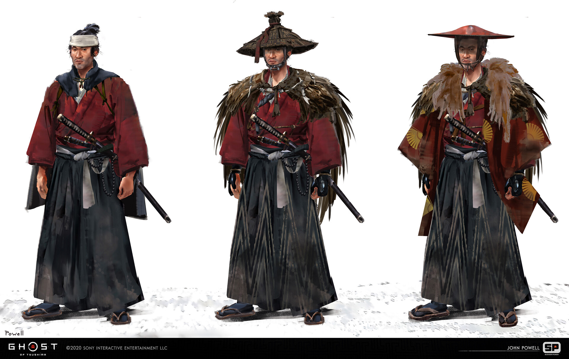 ghost of tsushima outfits